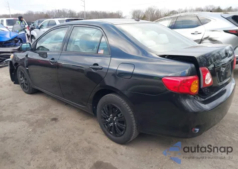 2009 Toyota Corolla Le z USA, uszkodzony, nr VIN 1NXBU40E79Z083945